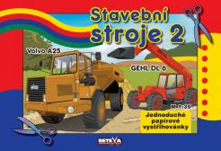 Vystřihovánka Stavební stroje 2