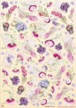 Decoupage papír 50x70cm zelenina