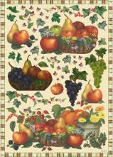 Decoupage papír 50x70cm ovoce