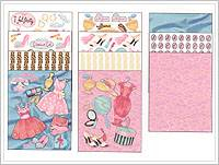 Scrapbook a decoupage papír PLAID21,6x28cm