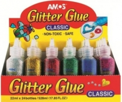 Glitrové lepidlo zelená 22ml