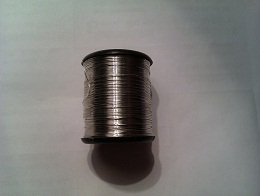 Dekorační drát 0,3mm cca 8m stříbrný-platina