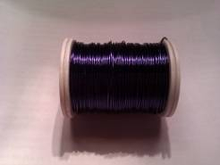 Dekorační drát 0,8mm cca6m fialová tm.