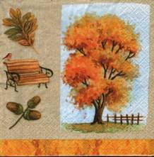 Ubrousek 33x33cm strom