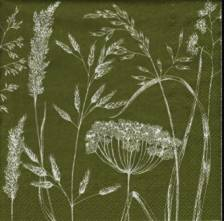 Ubrousek 33x33cm traviny
