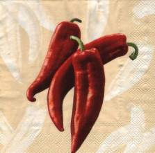 Ubrousek 33x33cm paprika