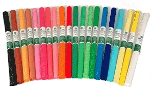 Krepový papír 50cmx2,5m žlutý JIP