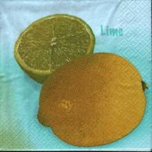 Ubrousek 33x33cm citron