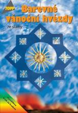 Barevné vánoční hvězdy ze slámy TOPP