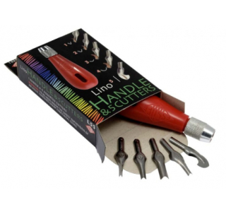 Sada pro linoryt 5 různých nožů ESSDEE 