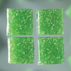 Mozaika 200g/cca 300ks 1x1cm stř.zelená