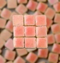 ...poslední 1ks Mini Mozaika 5x5x3mm růžová 10g/cca100ks 