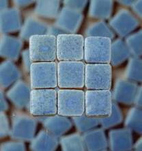 ...poslední 1ks Mini Mozaika 5x5x3mm modrá 10g/cca100ks