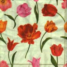 Ubrousek 33x33cm tulipány