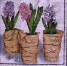 Ubrousek 25x25cm hyacint
