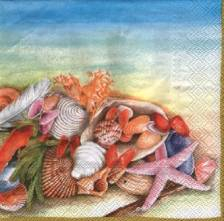 Sada ubrousků  33x33cm 20ks moře
