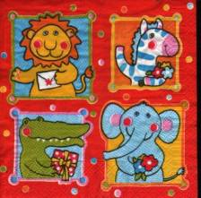 Ubrousek 33x33cm oslava