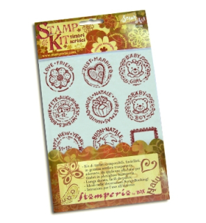 Sada razítek - razítka baby, svatba, vánoce