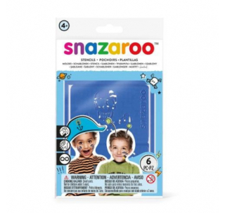 Šablony na obličejové barvy Snazaroo 