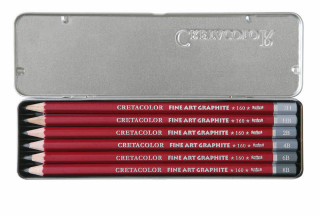 Sada grafitových tužek 6ks Cretacolor