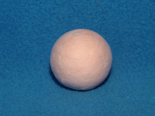 Vatová kulička o60mm tělová 1ks