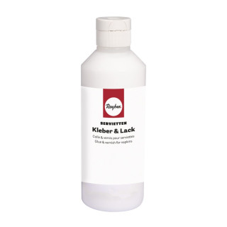 Lepidlo+lak na decoupage 250ml Rayher